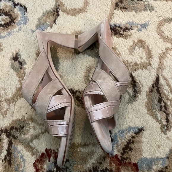 COLE HAAN April Suede Comfort Mule Sandals Size 7.5 - Picture 2 of 10